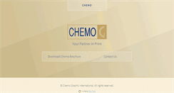 Desktop Screenshot of chemo.in