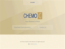 Tablet Screenshot of chemo.in